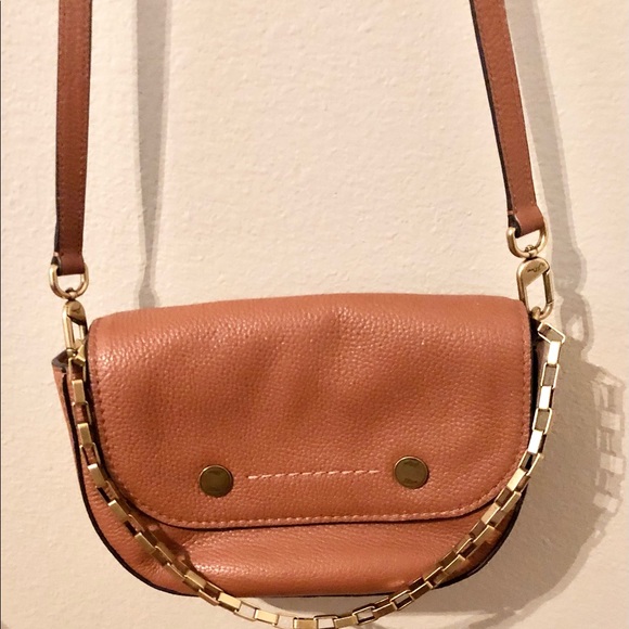J. Crew Bags J Crew Bristol Pebbled Leather Crossbody Bag Brown